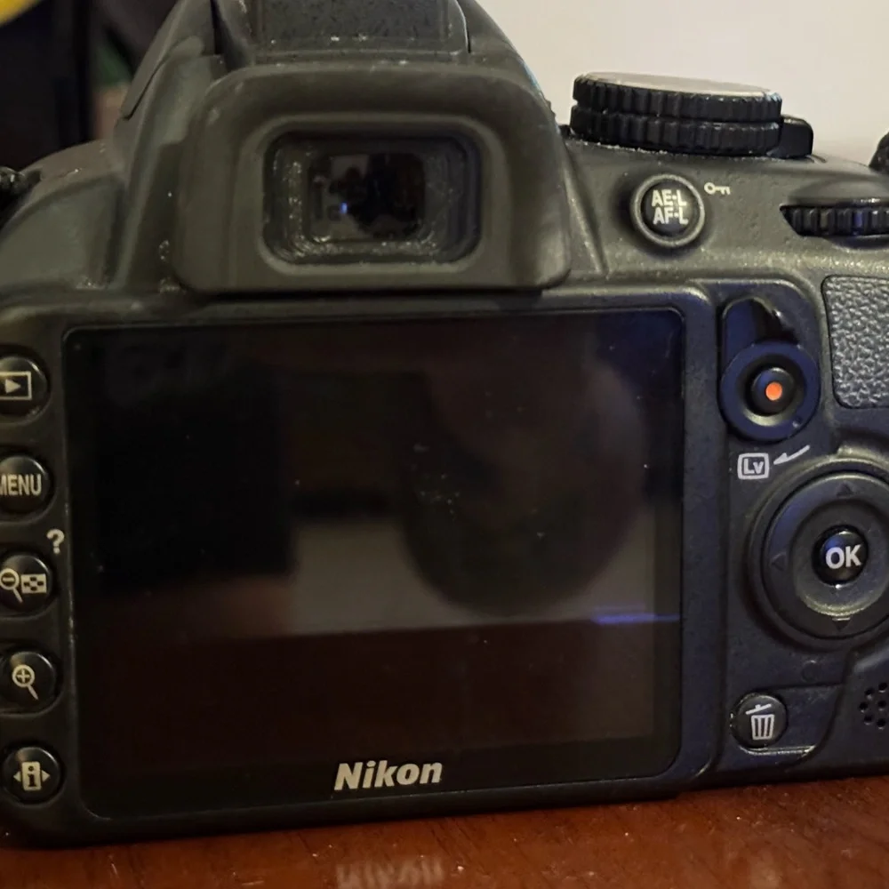 Nikon D3100 with 18-55mm lens + 55-200mm lens